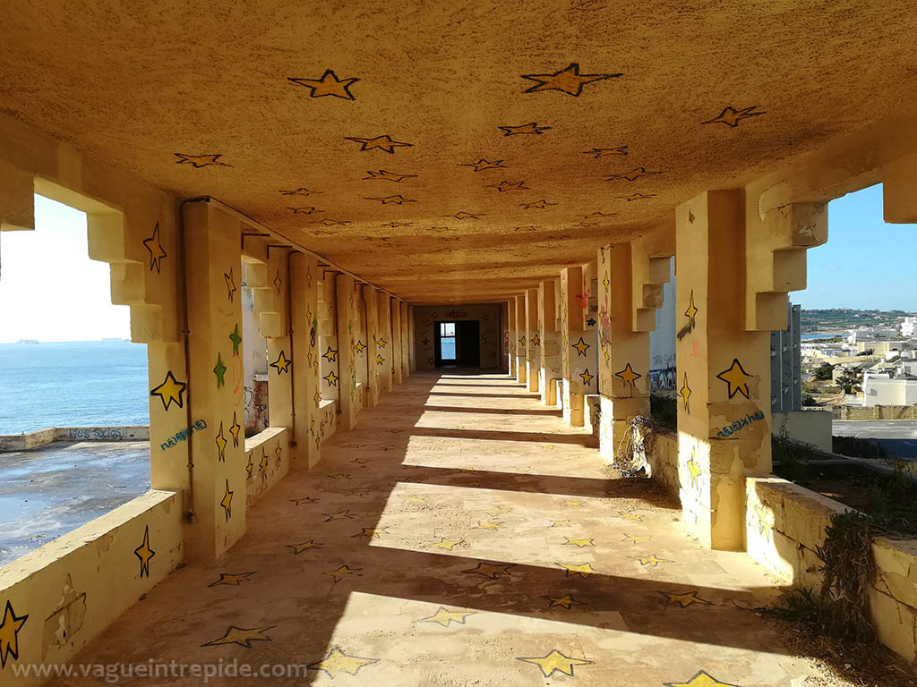 Urbex Jerma Palace Hotel, l'allée des étoiles